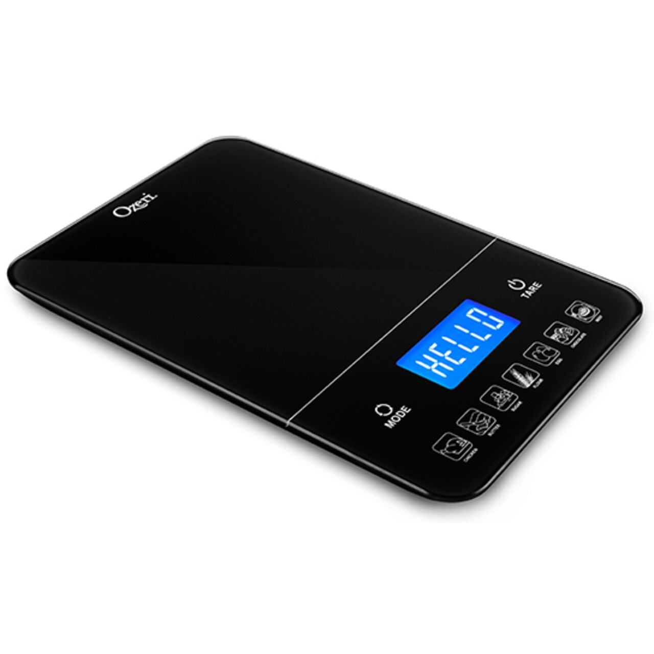 Ozeri Touch III 22 lbs (10 kg) Digital Kitchen Scale with Calorie Counter